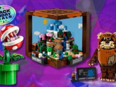 Eu rastreei mais de 20 ofertas iniciais de Lego já ativas antes da Black Friday: Star Wars, Minecraft e muito mais lego star wars grogu com carrinho flutuante contra um fundo branco