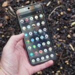 Google Keep aberto em um telefone Android mostrando a opção Notas e Lembretes