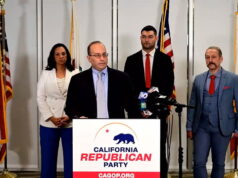 Evento de imprensa republicano da Califórnia sobre o processo da Proposta 50 começou mal Yahoo news home