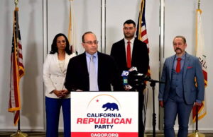 Evento de imprensa republicano da Califórnia sobre o processo da Proposta 50 começou mal Yahoo news home