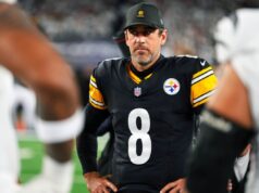 Ex-WR de 1.000 jardas rejeitou negociação para jogar com Aaron Rodgers, Steelers: relatório Pittsburgh Steelers QB Aaron Rodgers