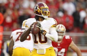 Ex-astro da NFL Robert Griffin III devastado após lesão de Jayden Daniels Jayden Daniels, Washington Commanders