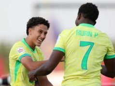 Exclusivo: o Man Utd gosta muito do super garoto sub-17 do Brasil, que é a estrela da Copa do Mundo Sub-17 ícone de correio