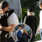 Exes Chris Pratt e Anna Faris se abraçam no Dia de Ação de Graças