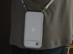 Experimentei a alça crossbody da Apple. É conveniente, mas o telefone parece bobo quando a alça é removida Experimentei a alça crossbody da Apple. É conveniente, mas o telefone parece bobo quando a alça é removida