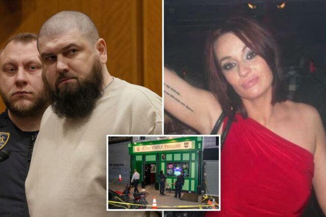 Família de barman de Nova York esfaqueado até a morte em ataque 'doloroso' destrói namorado 'covarde' em sua sentença
