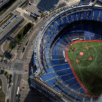 Um fã levou a celebração do Blue Jays World Series ao extremo – e outros o estão criticando pela poluição desnecessária causada por seu