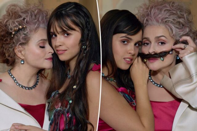 Filha de Helena Bonham Carter, Nell Burton, 17, faz estreia como modelo
