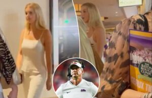 Filha de Lane Kiffin vista na reunião de reforço da LSU enquanto a saga de treinamento gira Filha de Lane Kiffin vista na reunião de reforço da LSU enquanto a saga de treinamento gira