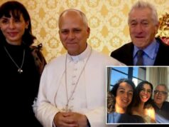 Filha de Robert De Niro compartilha postagem emocionante em homenagem ao filho Leandro durante visita ao Papa no Vaticano Filha de Robert De Niro compartilha postagem emocionante em homenagem ao filho Leandro durante visita ao Papa no Vaticano