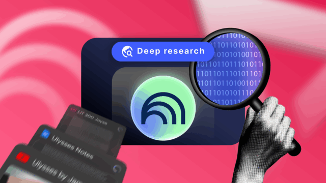 Finalmente entendi o hype do NotebookLM e não vou olhar Uma mesa com laptop e outros itens de escritório, com o logotipo NotebookLM no centro.