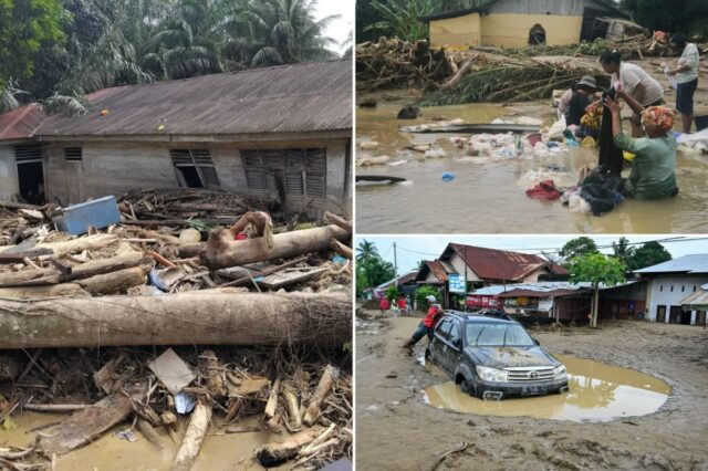 Forte ciclone devasta Indonésia e número de mortos sobe para Forte ciclone devasta Indonésia e número de mortos sobe para mais de 300