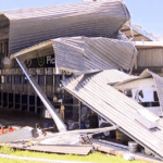 O Warwick Turf Club sofreu danos em algumas de suas instalações.