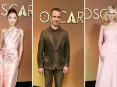 Fotos do tapete vermelho do Governors Awards 2025: Ariana Grande, Jeremy Strong, Elle Fanning e mais Lana Condor no Academy's Governors Awards realizado no The Ray Dolby Ballroom no Ovation Hollywood em 16 de novembro de 2025 em Los Angeles, Califórnia.