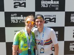 Garetts, que viajam pelo mundo, estão de olho no Mundial após a conquista do Ironman 70.3 Garetts, que viajam pelo mundo, estão de olho no Mundial após a conquista do Ironman 70.3