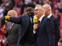 Gary Lineker e Micah Richards pensam exatamente a mesma coisa sobre o Man Utd antes da partida com o Everton Infográfico de SofaScore mostrando o recorde de Ruben Amorim x David Moyes no Manchester United.