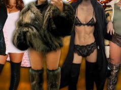 Gatas na altura da coxa, adivinhe quem – quente demais para cair! Gatas na altura da coxa, adivinhe quem - quente demais para cair!