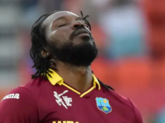 Gayle ao lado de pagamento de ex-jogadores internacionais pendente em meio a polêmica Gayle ao lado de pagamento de ex-jogadores internacionais pendente em meio a polêmica