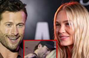 Glen Powell alimenta rumores de namoro com Michelle Randolph, dançando em vídeo glen-powell-michelle-randolph-getty-2