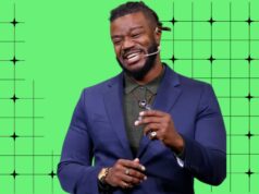 Glīd venceu o Startup Battlefield 2025 ao construir soluções para tornar a logística mais simples, segura e inteligente Glide co-founder Kevin Damoa, in a promotional thumbnail for TechCrunch podcast Build Mode