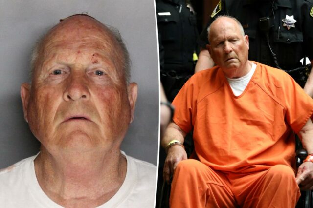 'Golden State Killer' pode ter sido capturado apenas por causa Joseph James DeAngelo, 72 anos, que as autoridades disseram ter sido identificado por evidências de DNA como o predador em série apelidado de Assassino do Golden State, aparece em sua acusação no Tribunal Superior da Califórnia em Sacramento,