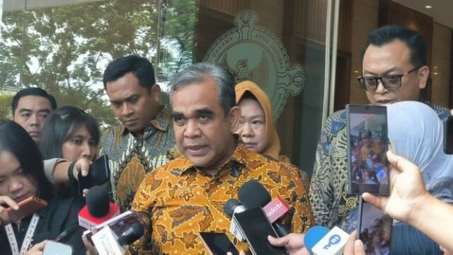Governador de Riau, Abdul Wahid, sujeito ao KPK OTT, Muzani: Estamos preocupados, esta é uma lição para todos
