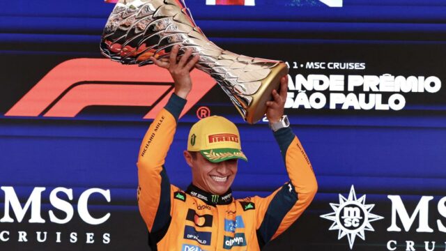 Grande Prêmio de São Paulo de F1: Lando Norris vence e tem 24 pontos de vantagem na liderança

