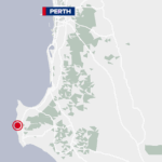 Grande Tubarão Branco derruba piloto de foilboard na praia de WA