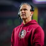 Florida State head coach Mike Norvell.