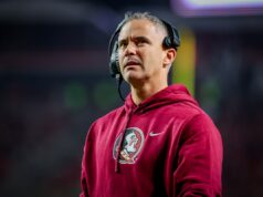 Grandes mudanças chegando ao estado da Flórida após a decisão de Mike Norvell Florida State head coach Mike Norvell.