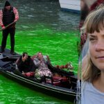Greta Thunberg multada e banida de Veneza depois que a Rebelião da Extinção tingiu o Grande Canal de verde