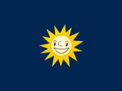 Grupo Merkur adquire 11 fliperamas na Espanha e assume máquinas de jogos em 108 bares Fundo azul profundo com o logotipo do Grupo Merkur no centro, como um sol amarelo.