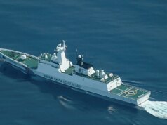 Guarda costeira chinesa realiza patrulha nas águas disputadas das Ilhas Senkaku após briga em Taiwan Guarda costeira chinesa realiza patrulha nas águas disputadas das Ilhas Senkaku após briga em Taiwan