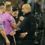Guardiola, do Man City, pede desculpas pelo confronto com o cinegrafista após derrota no Newcastle