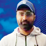 Gurpreet Singh conquista medalha de prata na prova de pistola de fogo central 25m masculina