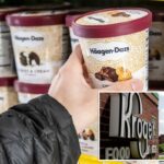 Häagen-Dazs faz recall de barras de sorvete em 31 estados devido ao risco não declarado de alergia ao trigo