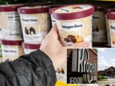 Häagen-Dazs faz recall de barras de sorvete em 31 estados devido ao risco não declarado de alergia ao trigo Häagen-Dazs faz recall de barras de sorvete em 31 estados devido ao risco não declarado de alergia ao trigo
