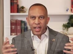 Hakeem Jeffries diz que os republicanos estão tratando a paralisação como férias financiadas por impostos hakeem-jeffries-kal-11-04-2025