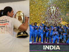 Harmanpreet Kaur compartilha a postagem da vitória na Copa do Mundo com uma mensagem profunda Harmanpreet Kaur compartilha a postagem da vitória na Copa do Mundo com uma mensagem profunda