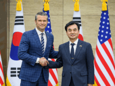 Hegseth aplaude o plano da Coreia do Sul de assumir um papel mais importante na defesa contra a agressão norte-coreana Hegseth aplaude o plano da Coreia do Sul de assumir um papel mais importante na defesa contra a agressão norte-coreana