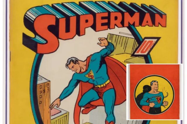 História em quadrinhos rara do Superman encontrada no sótão da mãe bate recorde e é vendida por mais de US$ 9 milhões
