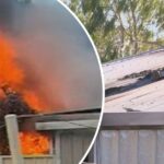 Creche Mandurah em chamas