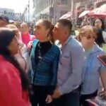 Homem bêbado apalpa presidente mexicano