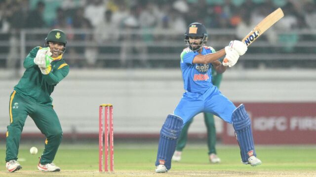 IND-A vs SA-A, 3ª prévia de um dia: Rajkot runfest nas cartas enquanto a série de olhos India-A varre
