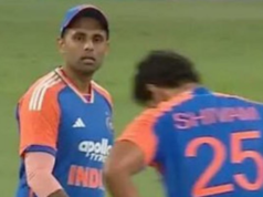 IND vs AUS 4º T20I: Suryakumar Yadav perde a paciência em Shivam Dube IND vs AUS 4º T20I: Suryakumar Yadav perde a paciência em Shivam Dube