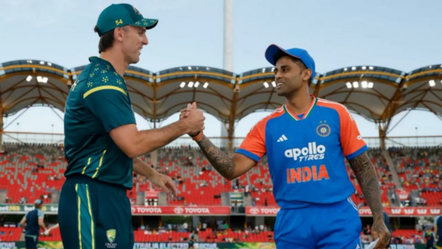 IND vs AUS 5º T20I: Mitchell Marsh vence o sorteio; Austrália opta por lançar primeiro
