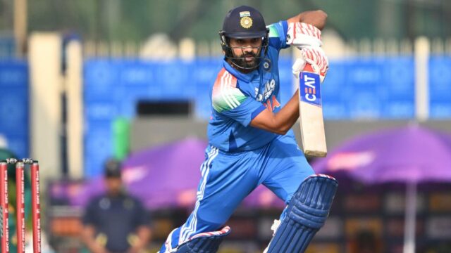 IND vs SA, 1º ODI: Rohit Sharma marca 57 corridas contra a África do Sul em entradas recordes
