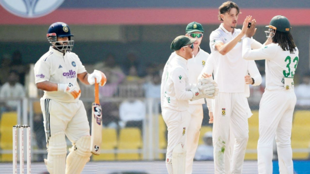 IND vs SA 2º teste: seis de Marco Jansen colocam a equipe da Índia em apuros
