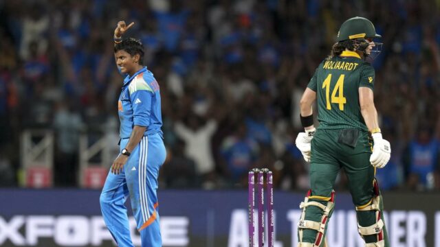 IND vs SA, final da Copa do Mundo Feminina: Deepti Sharma quebra o recorde de maior número de postigos em uma edição indiana
