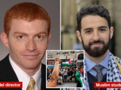 ‘Imam’ diz aos estudantes muçulmanos da CUNY para deixarem o evento inter-religioso porque um ‘sionista’ está presente 'Imam' diz aos estudantes muçulmanos da CUNY para deixarem o evento inter-religioso porque um 'sionista' está presente